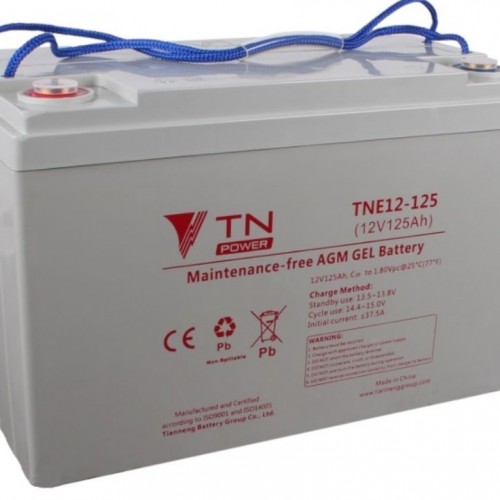 Tianneng Gel Μπαταρία ηλεκτροκίνητων αμαξιδίων 125 Tianneng Gel Μπαταρία ηλεκτροκίνητων αμαξιδίων 125