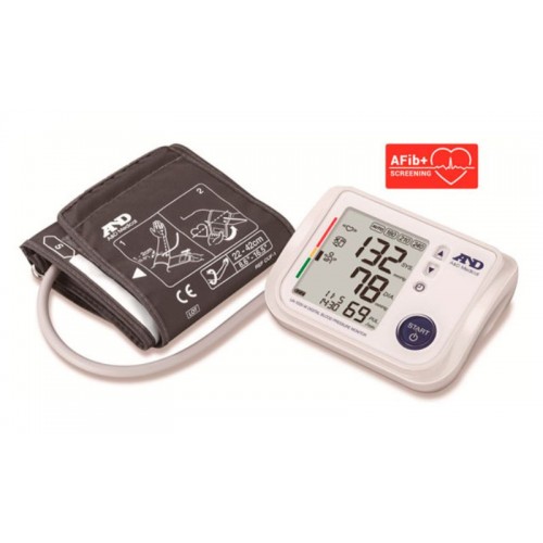 Ηλεκτρονικό Πιεσόμετρο Βραχίονα UA-1020W AFib A&D με αυτόματη ρύθμιση αυτόματης συμπίεσης Ηλεκτρονικό Πιεσόμετρο Βραχίονα UA-1020W AFib A&D με αυτόματη ρύθμιση αυτόματης συμπίεσης