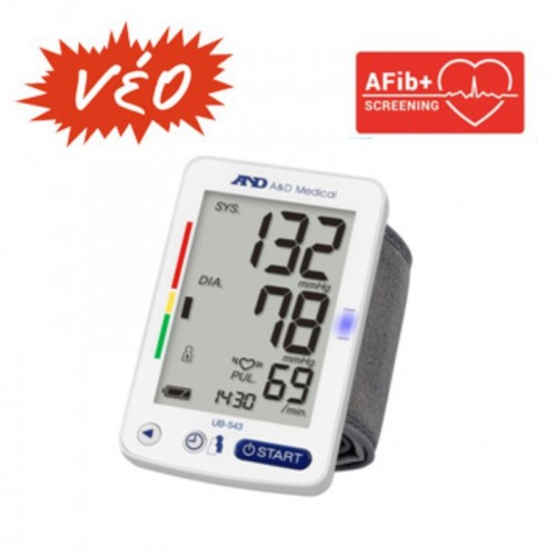 Ψηφιακό Πιεσόμετρο Καρπού UB-543 AFib με αισθητήρα ανίχνευσης σωστής θέσης περιχειρίδας Ψηφιακό Πιεσόμετρο Καρπού UB-543 AFib με αισθητήρα ανίχνευσης σωστής θέσης περιχειρίδας