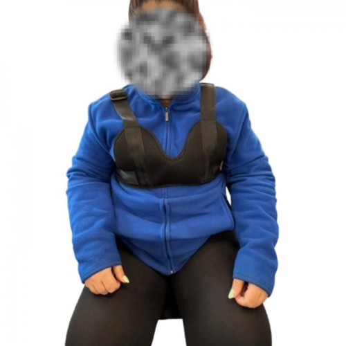 Ζώνη με τιράντες και κλείσιμο ασφαλείας